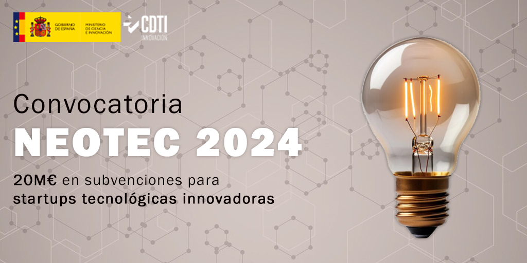 Convocatoria NEOTEC 2024