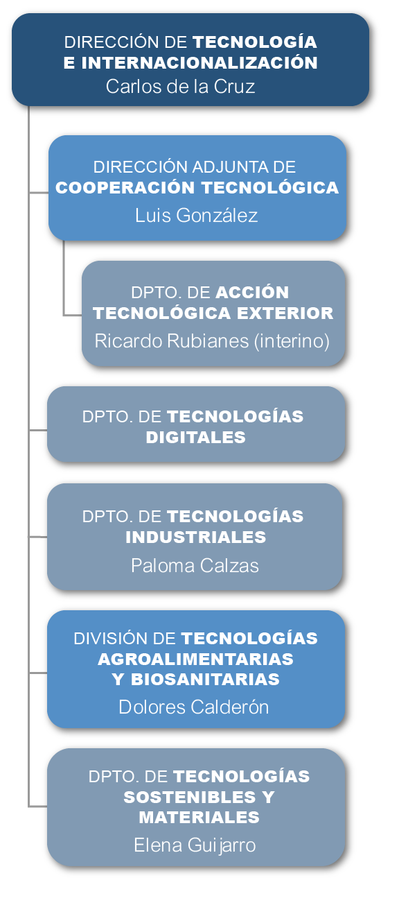DIRECCIÓN DE TECNOLOGÍA E INTERNACIONALIZACIÓN