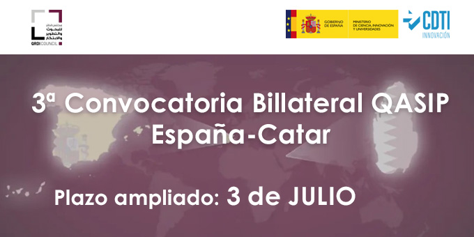 Ampliación plazo 3 Convocatoria QASIP