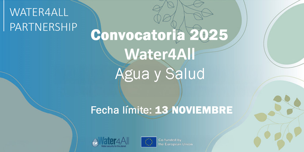 Convocatoria 2025 Water4All