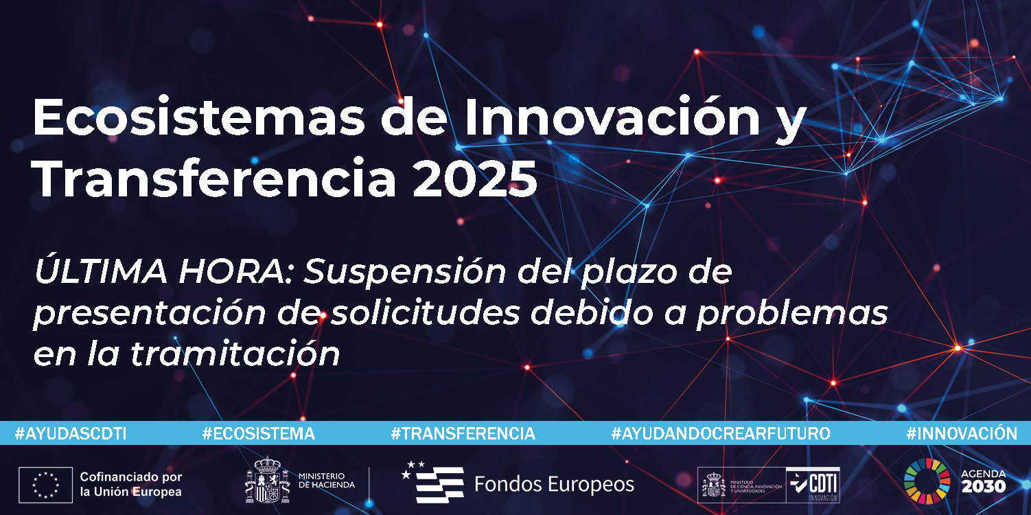 Problemas tramitación -Ecosistemas de Innovación y Transferencia 2025