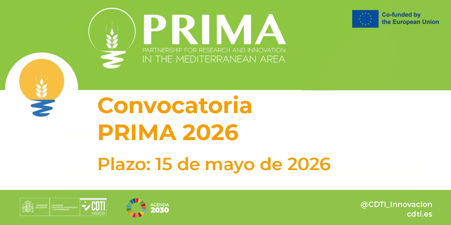Convocatoria PRIMA 2026