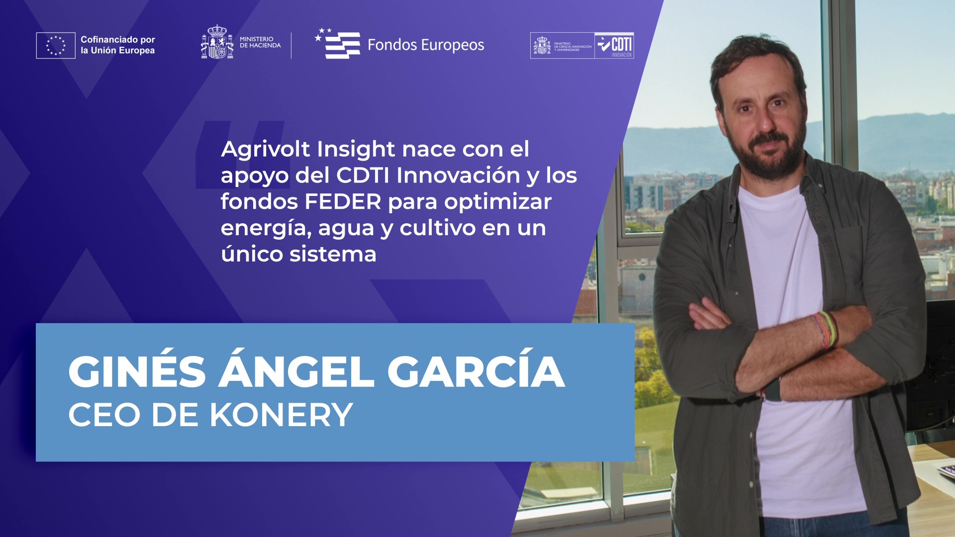 Gines Angel García, CEO Konery