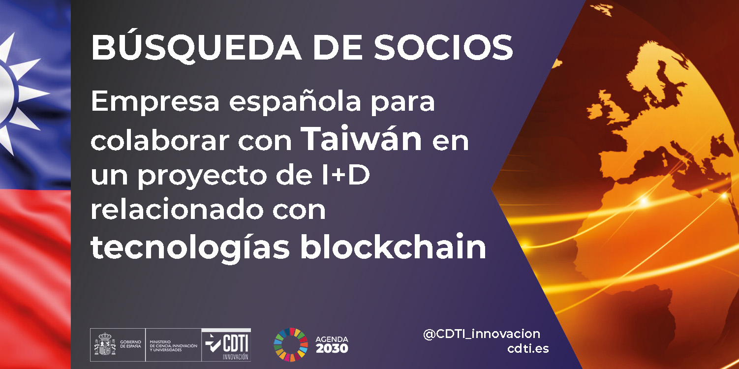 Búsqueda de socios Taiwán 11Mayo26