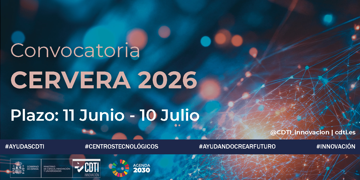 Convocatoria CERVERA 2026
