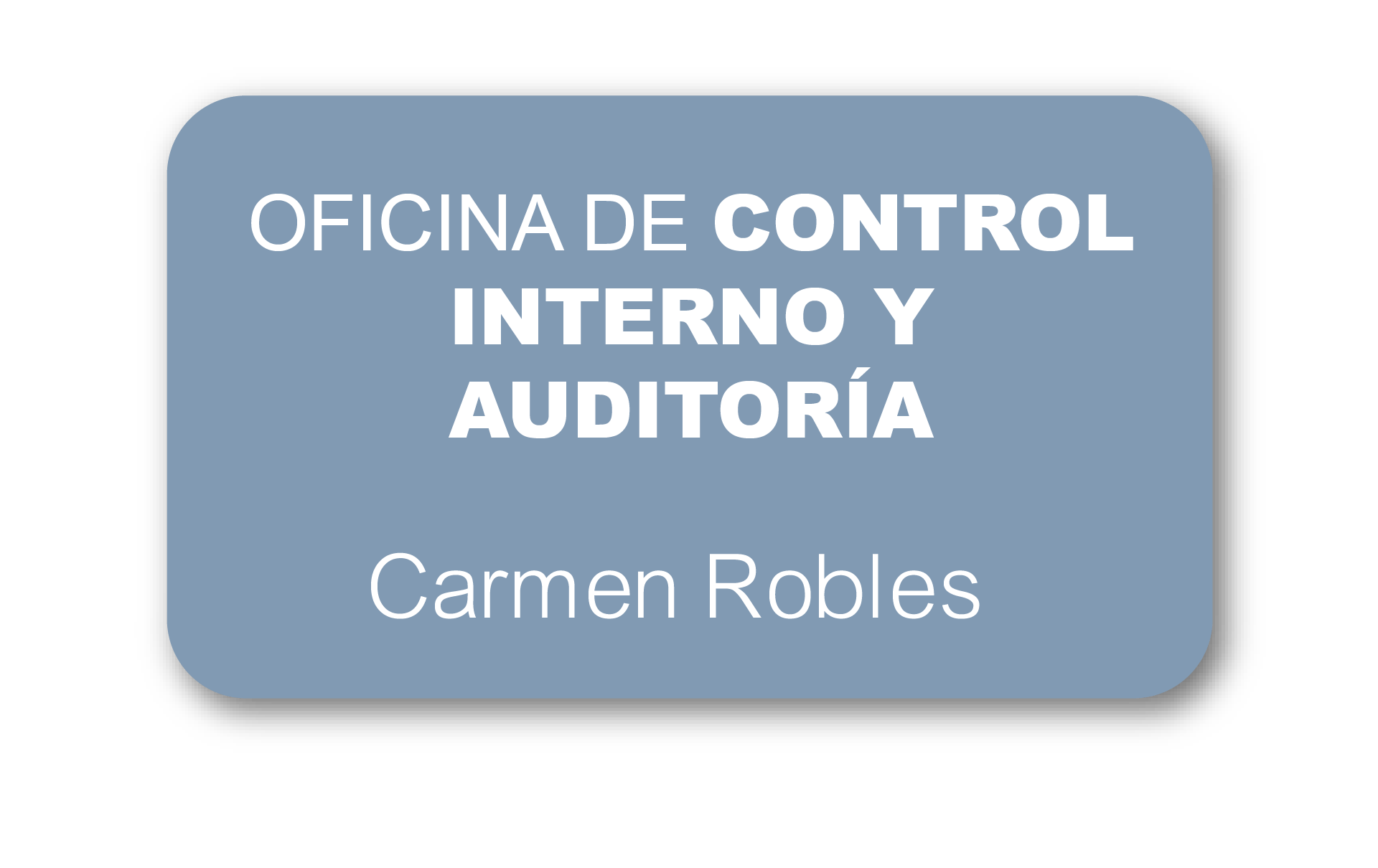 Oficina de Control Interno y Auditoría