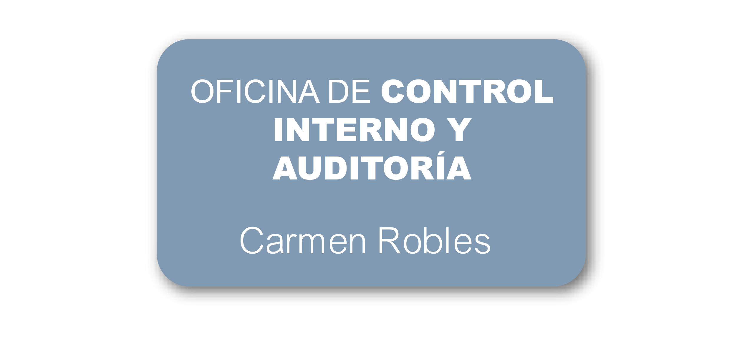 Oficina de Control Interno y Auditoría
