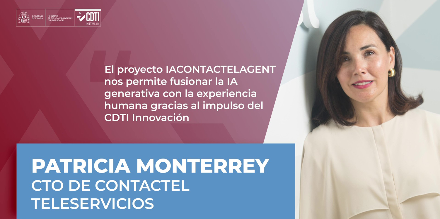 Patricia Monterrey, CTO de Contactel Teleservicios