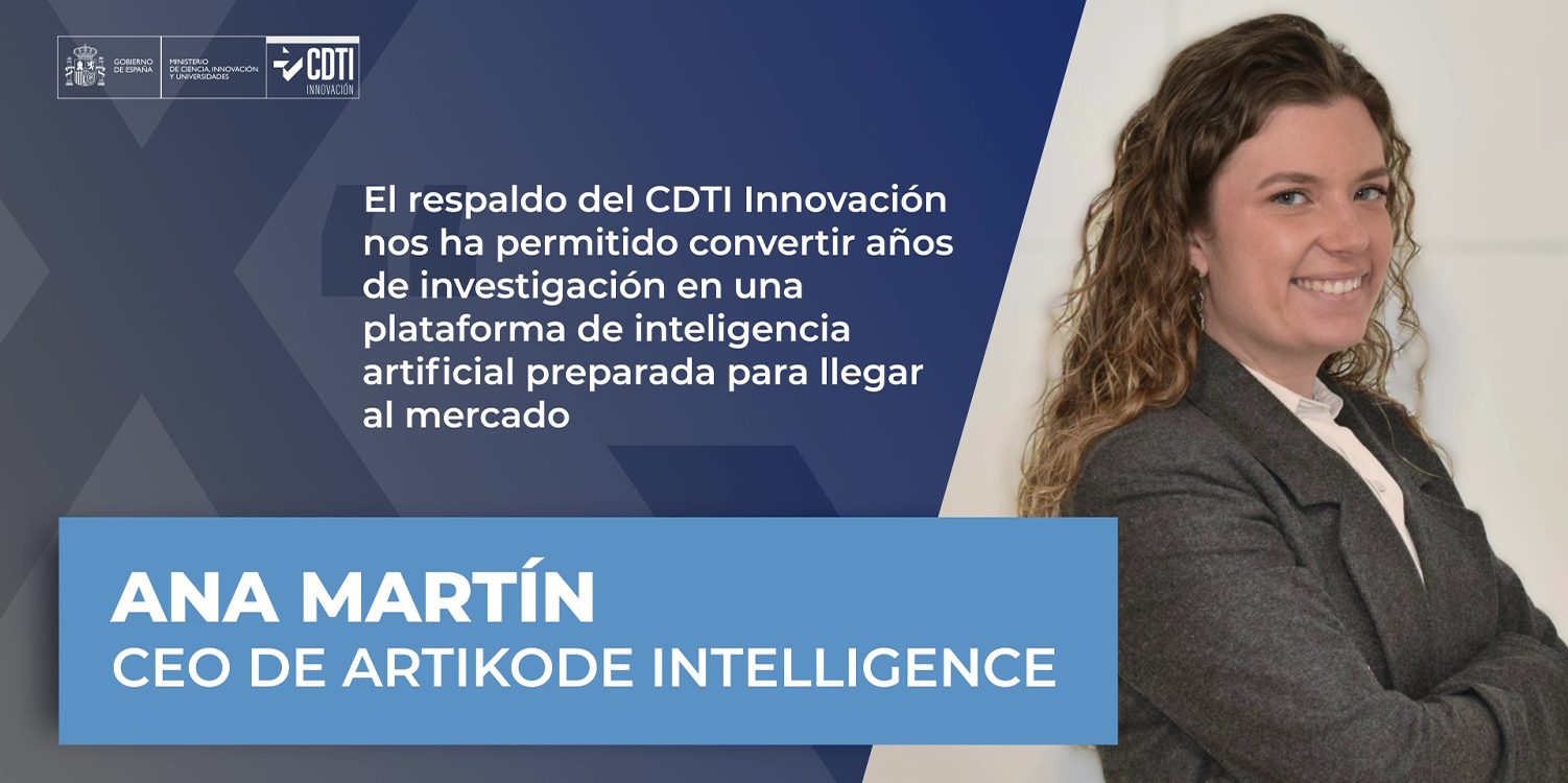 Ana Martín, CEO de Artikode Intelligence