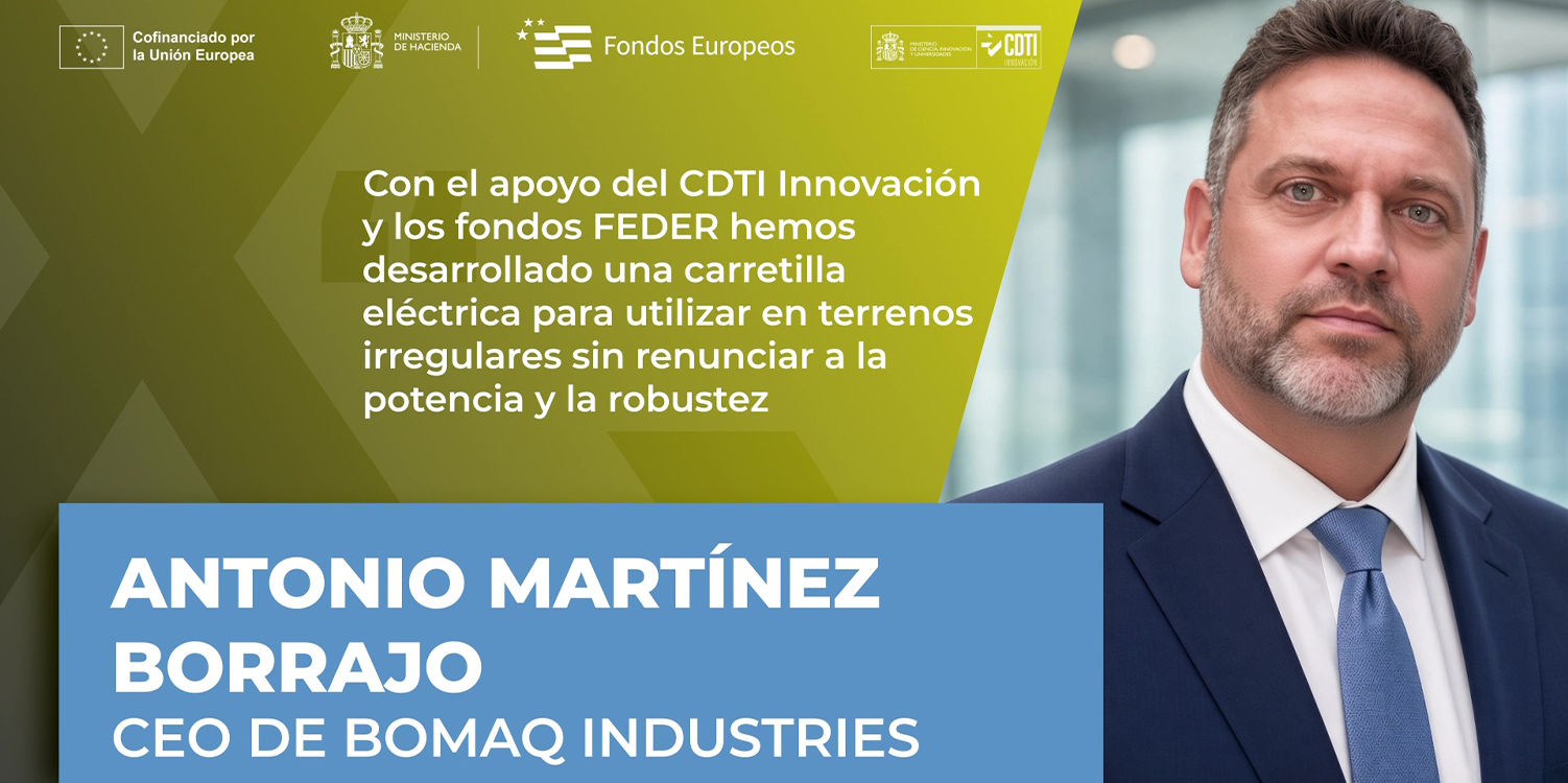 Antonio Martínez Borrajo, CEO de BOMAQ Industries