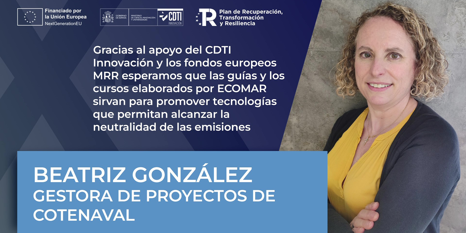 Beatriz González, gestora de proyectos de COTENAVAL