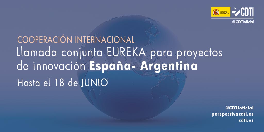 Abierta la nueva llamada EUREKA para proyectos de cooperación tecnológica entre empresas de España y Argentina