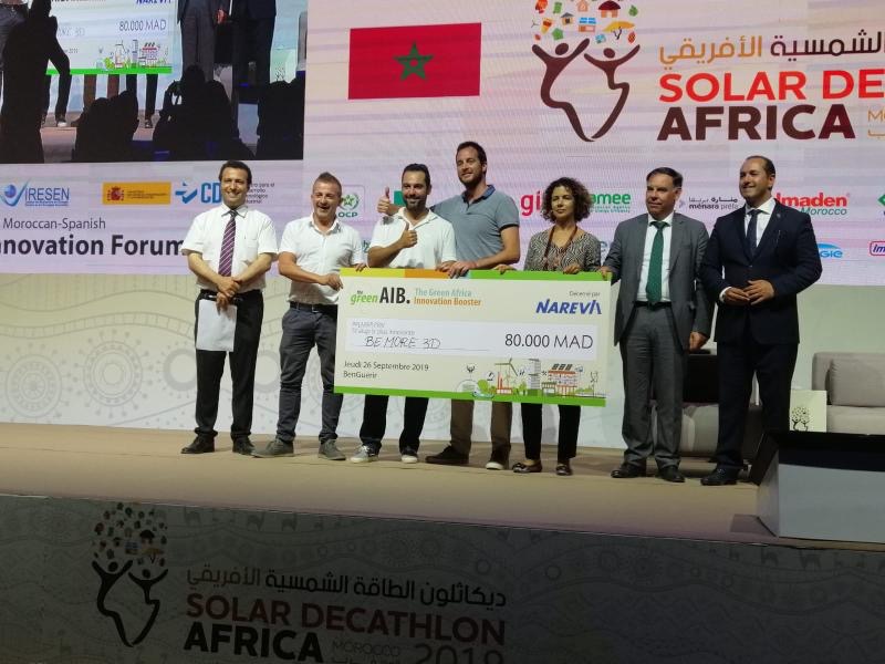 PREMIO | La empresa española 3D Concrete obtiene el premio Best Innovative Startups en #Marruecos