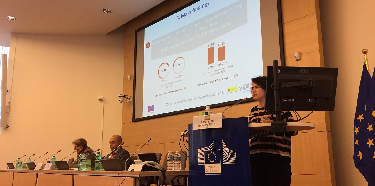 EVALUACIÓN | @CDTIoficial presenta a la Comisión Europea los resultados de sus ayudas concedidas a proyectos de I+D