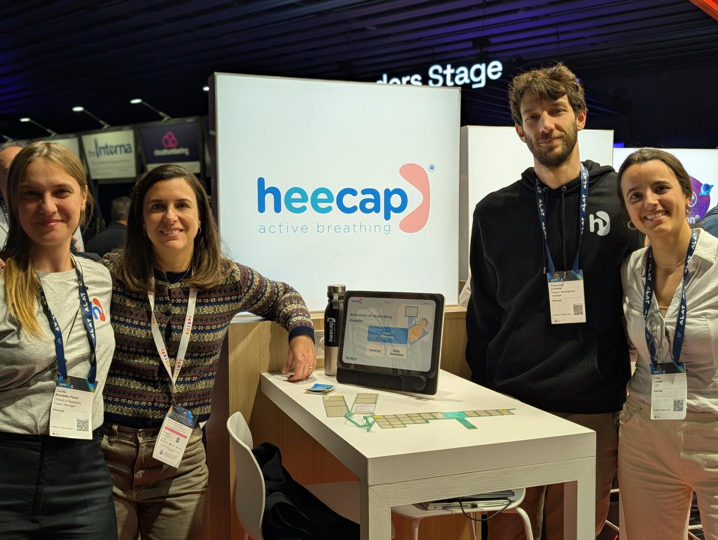 Miembros del equipo de heecap