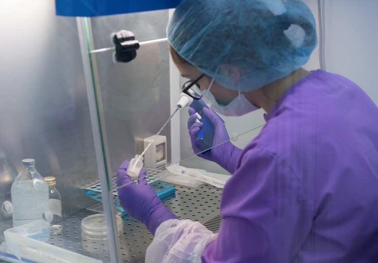 Laboratorio de la empresa Inmunotek