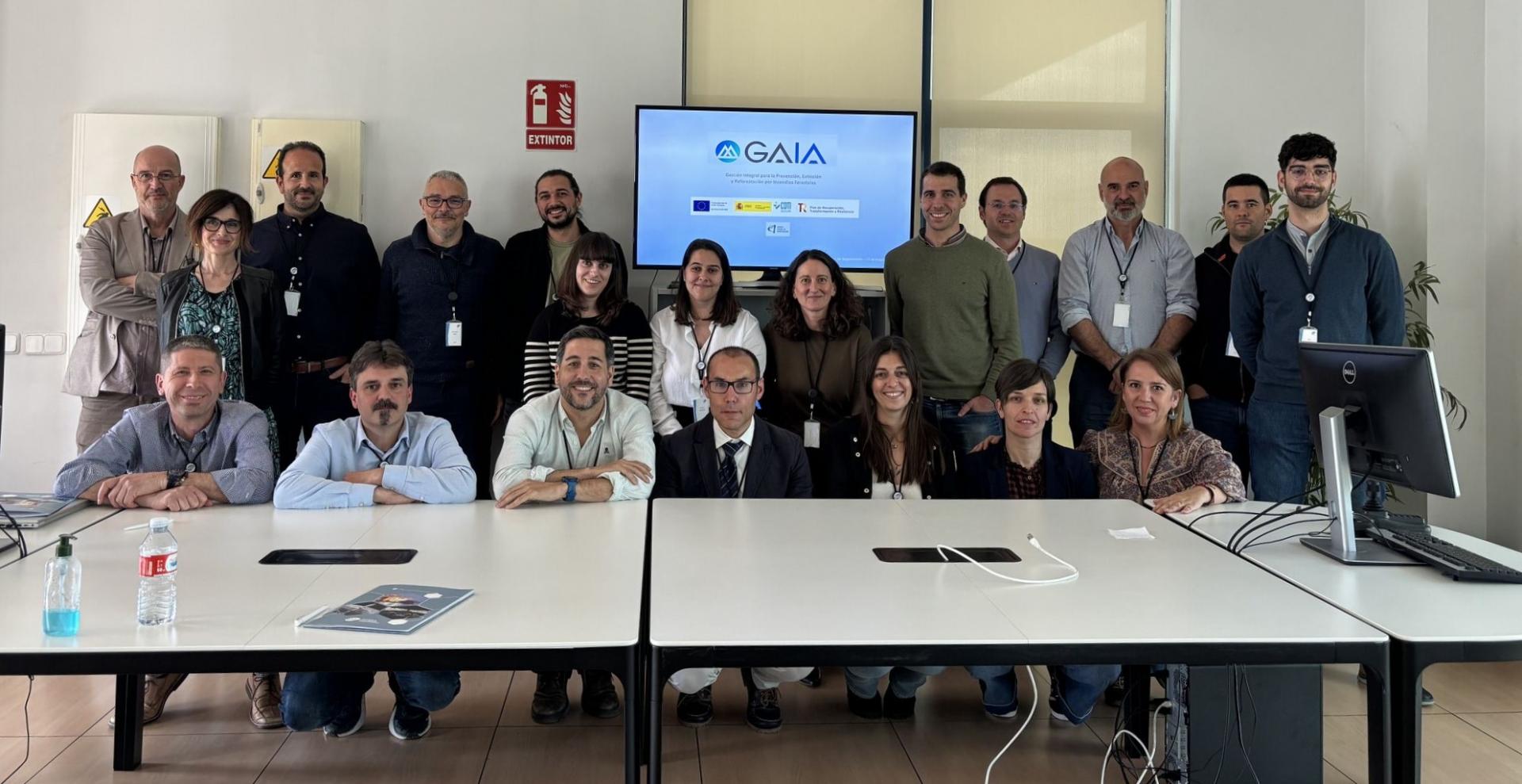 Miembros del consorcio del proyecto GAIA