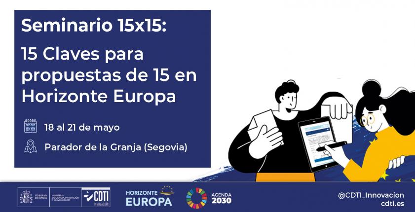 V Seminario 15x15 Horizonte Europa 