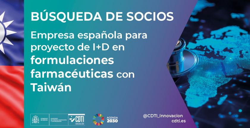 Búsqueda de socios Taiwán 12Mayo26
