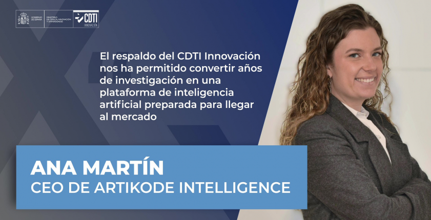 Ana Martín, CEO de Artikode Intelligence