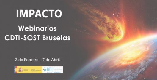 Webinarios IMPACTO SOST-CDTI Bruselas