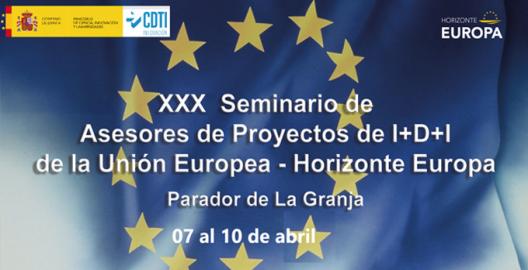 XXX Seminario Asesores Horizonte Europa
