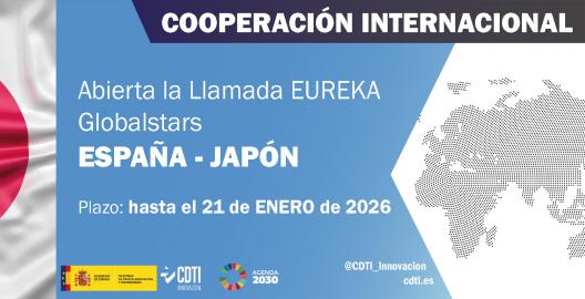 Abierta Llamada Eureka Globalstars España-Japón 2025
