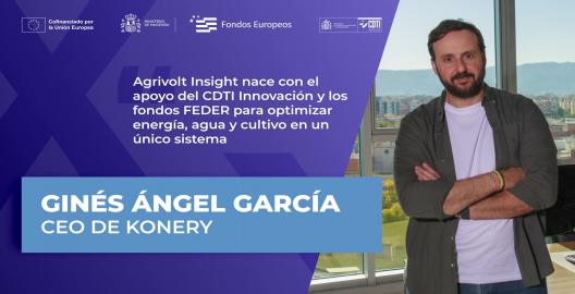 Gines Angel García, CEO Konery