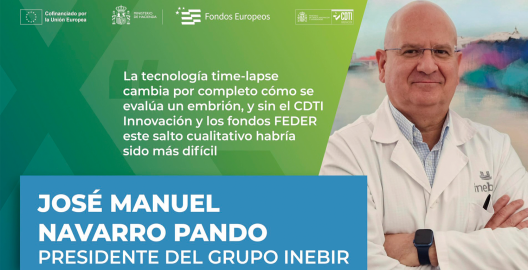 José Manuel Navarro Pando, presidente de Inebir