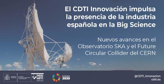 Impulso industria española Big Science 