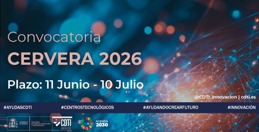 Convocatoria CERVERA 2026