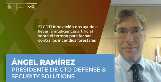 Ángel Ramírez, presidente de GTD Defense & Security Solutions