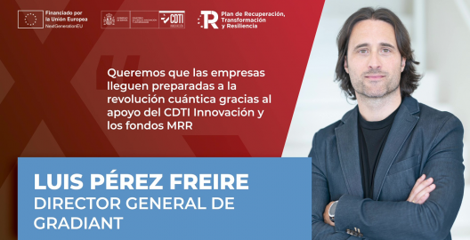 Luis Pérez Freire, director general de GRADIANT