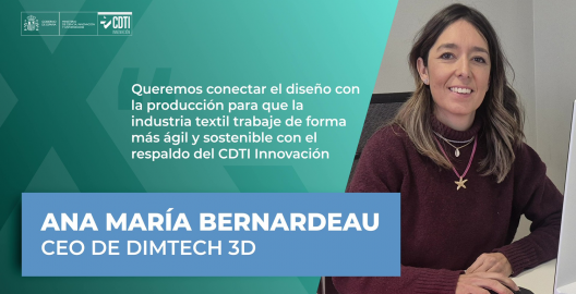 Ana María Bernardeau, CEO de Dimtech 3D