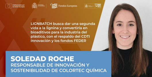 Soledad Roche, responsable de Innovación y Sostenibilidad de Colortec Química