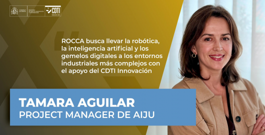 Tamara Aguilar, project manager de AIJU