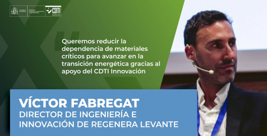 Víctor Fabregat, director de Ingeniería e Innovación de Regenera Levante