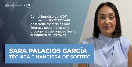 Sara Palacios García, técnica financiera de SOFITEC