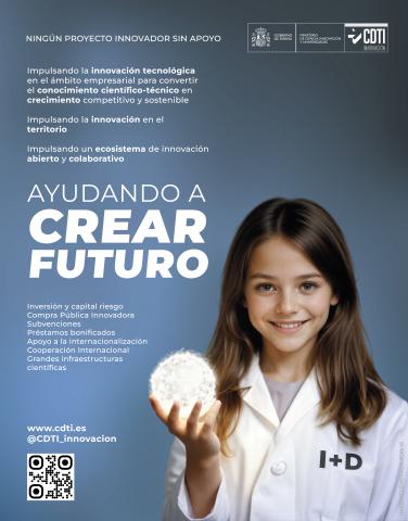 Imagen campaña ayudando a crear futuro